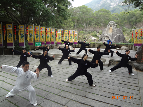 清源山老君岩武当太极教学风采